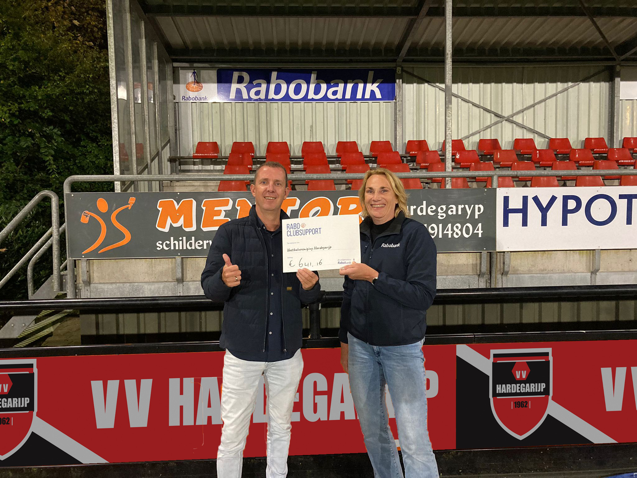 Rabo ClubSupport steunt VV Hardegarijp