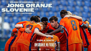 Jong Oranje speelt in Leeuwarden! 🇳🇱⚽️