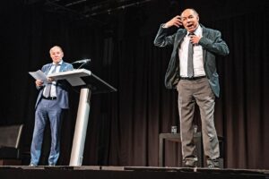 Ledenvergadering Club van 100 met de gebroeders Anker