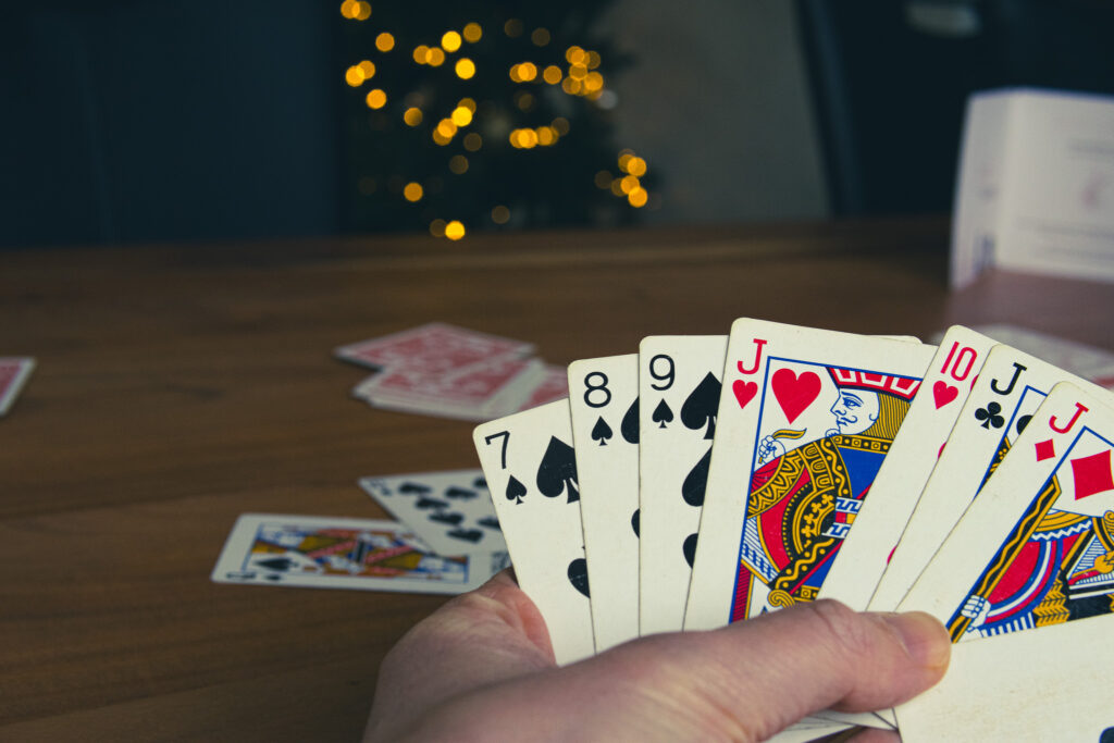 Klaverjassen bij VV Hardegarijp