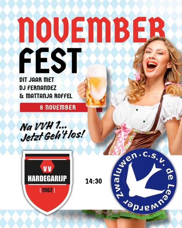 ‼️Let op‼️
Tijdens het Novemberfest kan uitsluitend met pin worden betaald! #pinonly #nix18🔞
