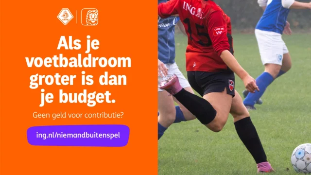 ⚽ Als je voetbaldroom groter is dan je budget ⚽

Even geen geld voor voetbalschoenen of contributie? Het kan iedereen overkomen.
Gelukkig zijn er regelingen die kunnen helpen.
Met de campagne Niemand Buitenspel zorgen we samen met ING dat iedereen kan blijven voetballen — ook als het thuis even financieel lastig is.

👉🏻 Check wat mogelijk is op https://vvhardegarijp.nl/niemand-buitenspel/. 

Bij VV Hardegarijp staat niemand langs de zijlijn. ❤️🖤