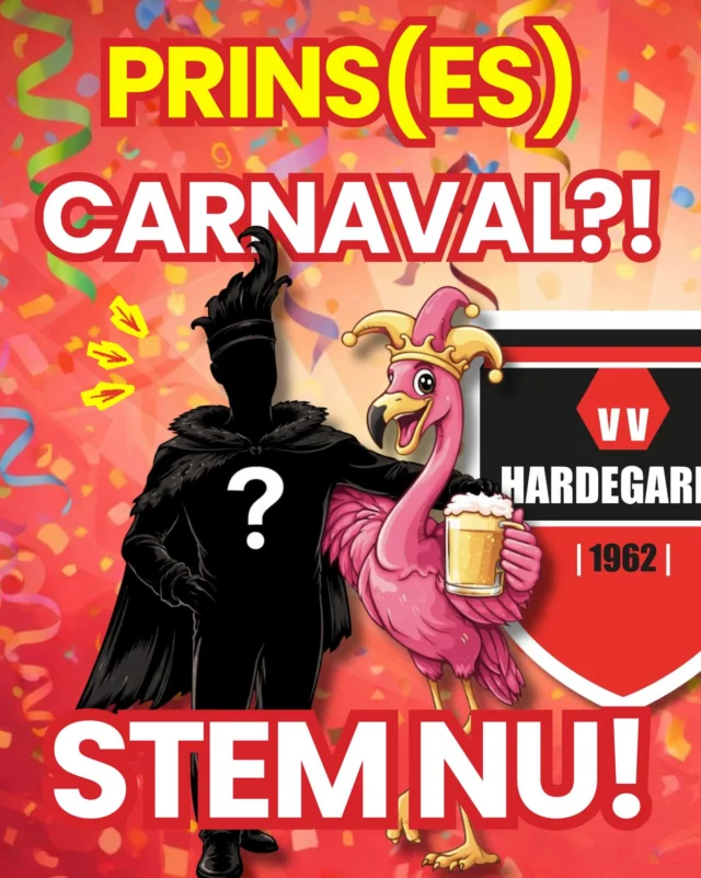 De activiteitencommissie is druk bezig met de voorbereidingen voor het carnavalsfeest! Heb jij al een leuke outfit weten te scoren? 

En natuurlijk kan een echte prins(es) carnaval niet ontbreken..👑 Wie van VV Hardegarijp verdient volgens jou deze titel?

🗳️ Stem via de link in de bio.