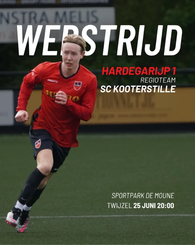 Voor iedereen die dacht dat VV Hardegarijp 1 zometstop heeft, niets is minder waar.

Onder leiding van trainer Leo Spindelaar heeft de selectie de eerste trainingen alweer achter de rug. Het eerste deel van de voorbereiding wordt afgesloten met een oefenwedstrijd tegen het regioteam uit Kootstertille. Dit team speelt op 30 juni een wedstrijd tegen SC Cambuur.

Benieuwd naar de eerste officieuze wedstrijd van Leo Spindelaar en zijn mannen? Kom dan donderdagavond naar Sportpark De Moune in TWIJZEL(!)